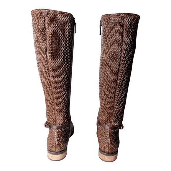 COLE HAAN Isabell Tall Brown Riding Boot Size 7B - Picture 5 of 9